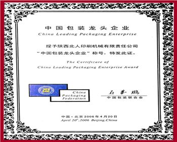 中國包裝龍頭企業