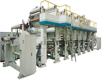 PRP紙箱預(yù)印用機組式凹版印刷機